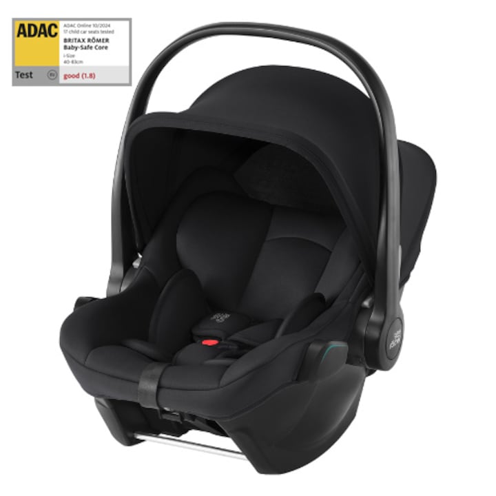 Reducere  RESIGILAT: Scaun auto tip scoica pentru bebelusi Britax Romer BABY-SAFE Core Space Black, 0-15 luni