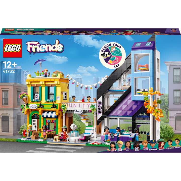 Reducere  RESIGILAT: LEGO® Friends – Florarie si magazin de design in centrul orasului 41732, 2010 piese