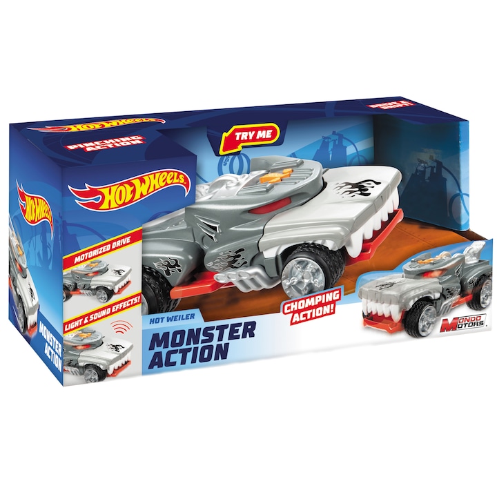 Reducere  RESIGILAT: Masinuta Hot Wheels Monster Action – Hotweiler