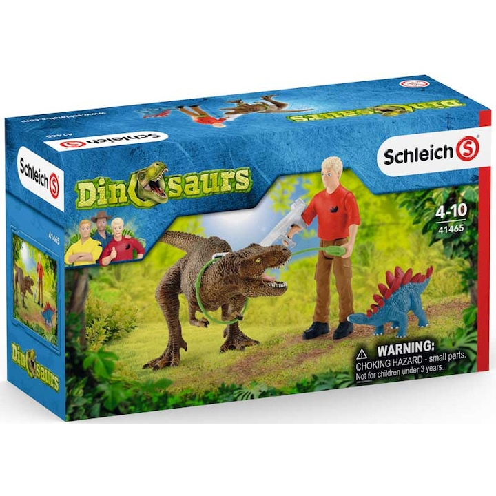 Reducere  RESIGILAT: Set figurine Schleich, Atacul Tyrannosaurus Rex