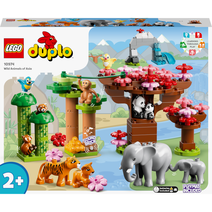 Reducere  RESIGILAT: LEGO® DUPLO® – Animale salbatice din Asia 10974, 117 piese