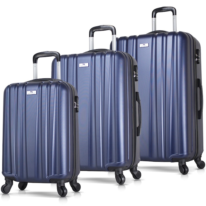 Reducere  RESIGILAT: Set trolere MYVALICE MV2861, Albastru Inchis