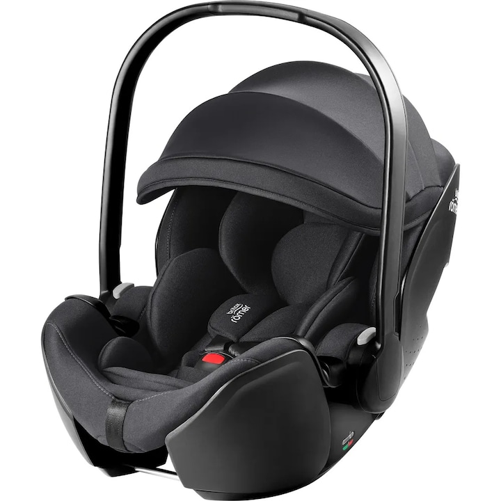 Reducere  RESIGILAT: Scoica auto pentru copii Britax Romer Baby Safe Pro, reclinabila, 0-15 luni, 40-85 cm, 0-13 kg, deep black