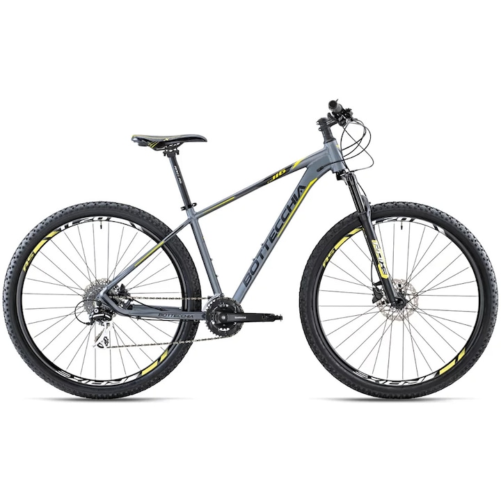 Reducere  RESIGILAT: Bicicleta MTB Bottecchia 109, 29″ 21S, marimea 53, antracit/portocaliu