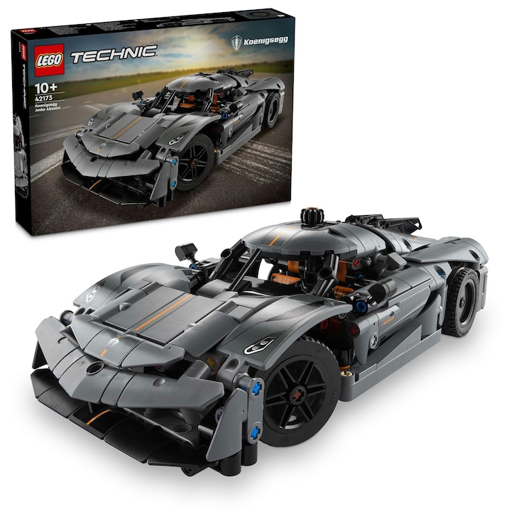 Reducere  RESIGILAT: LEGO® Technic – Hipermasina Koenigsegg Jesko Absolut gri 42173, 801 piese