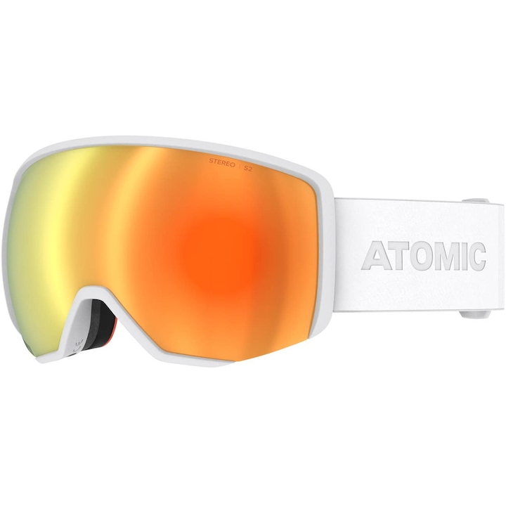 Reducere  RESIGILAT: Ochelari schi Atomic Revent L Stereo White, alb