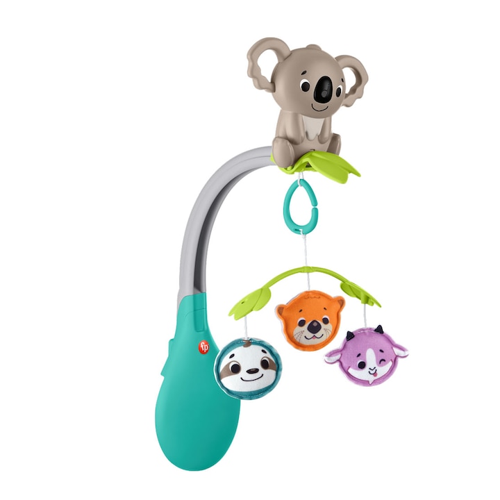 Reducere  RESIGILAT: Carusel muzical 3 in 1 Fisher Price – Relaxare si distractie mobila