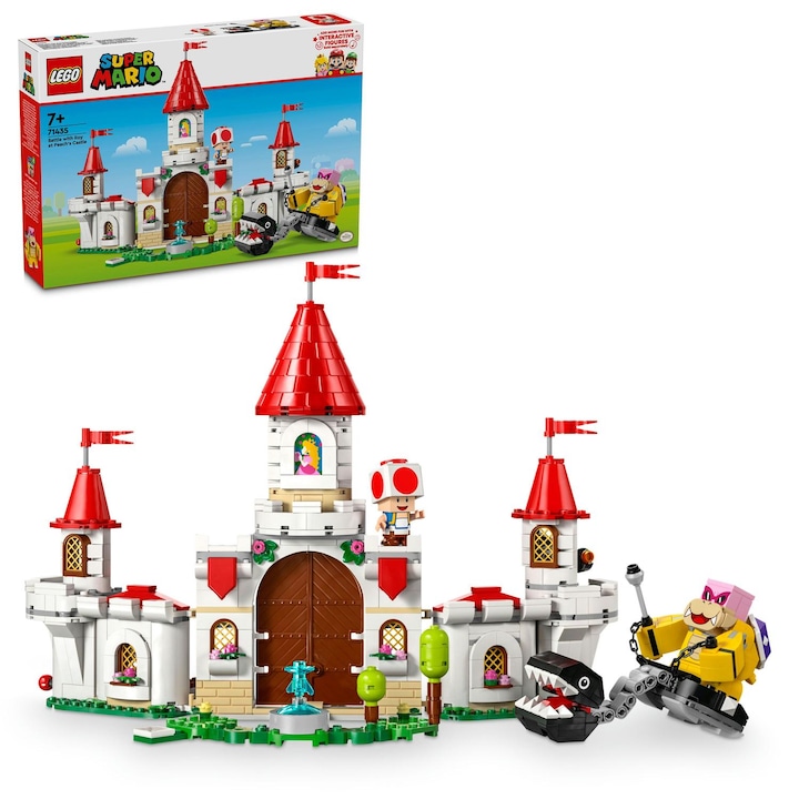 Reducere  RESIGILAT: LEGO® Super Mario – Batalia cu Roy la castelul lui Peach 71435, 738 piese