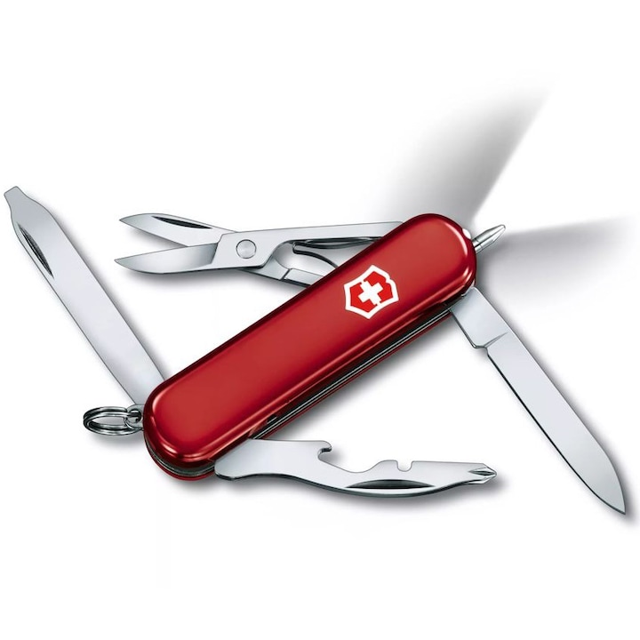 Reducere  RESIGILAT: Briceag Victorinox Midnite Manager 0.6366, 58 mm, rosu