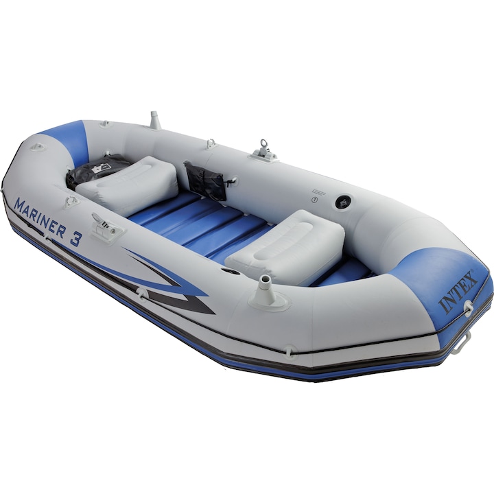 Reducere  RESIGILAT: Barca gonflabila Intex Mariner 3. capacitate 400kg, 297cm x 127cm x 46cm