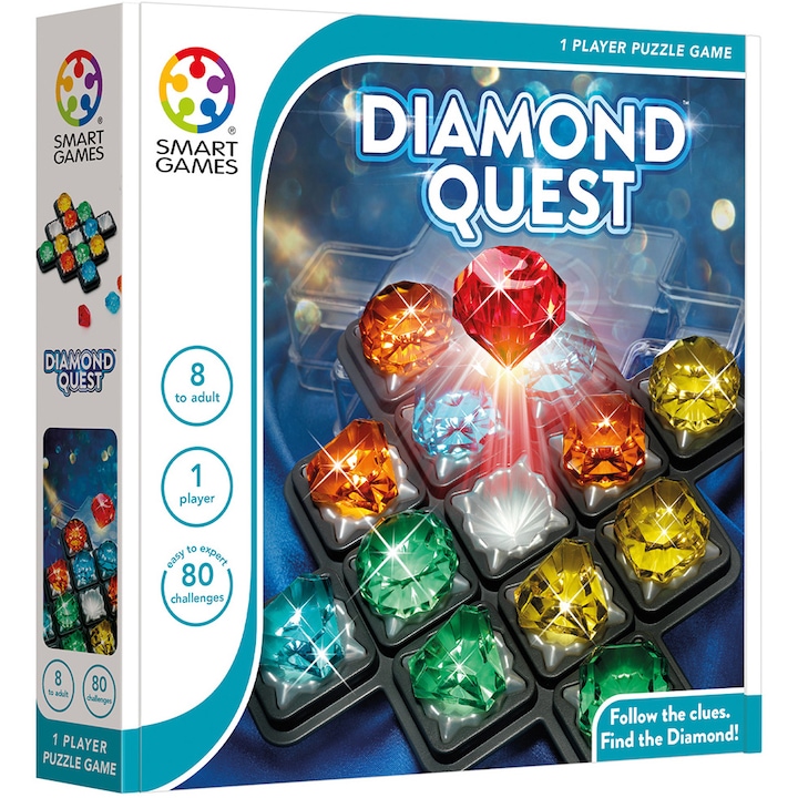 Reducere  RESIGILAT: Joc Smart Games – Diamond Quest, lb. romana