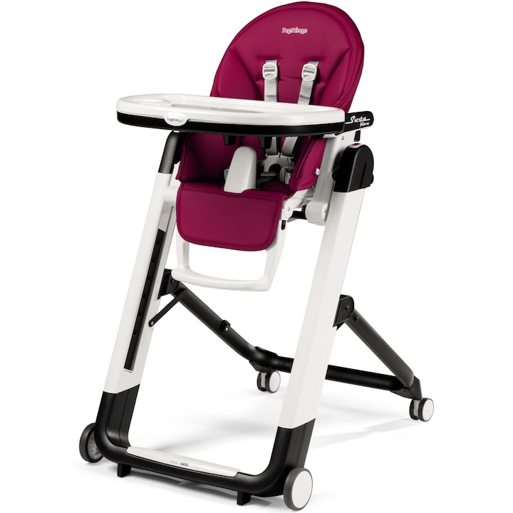 Reducere  RESIGILAT: Scaun de masa 2 in 1 Peg Perego Siesta Follow Me, Visiniu