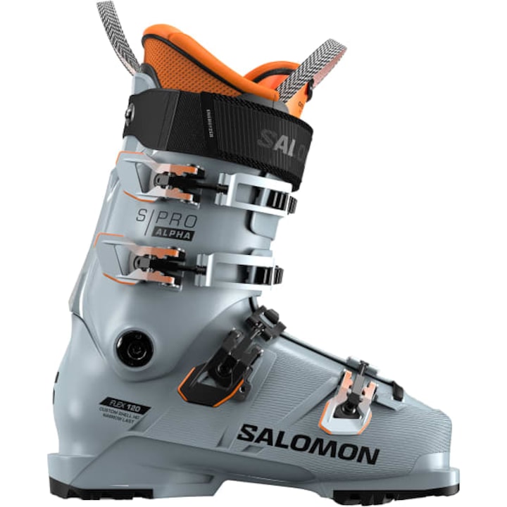 Reducere  RESIGILAT: Clapari ski Salomon Salomon S/PRO Alpha 120 GW, marime 28/28.5, gri