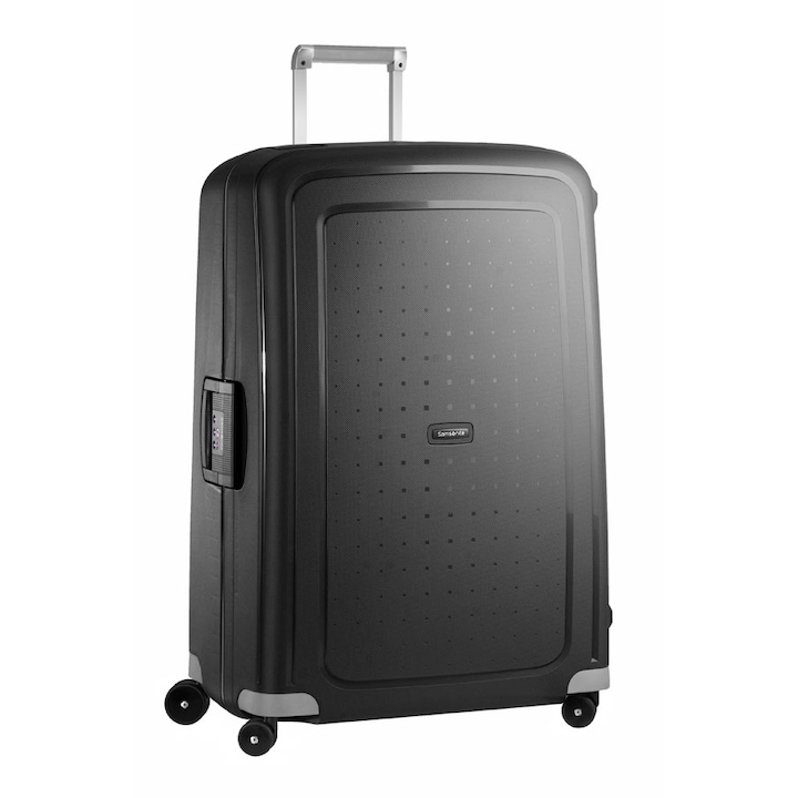 Reducere  RESIGILAT: Troler Samsonite S’Cure Spinner, 81x55x35cm, negru