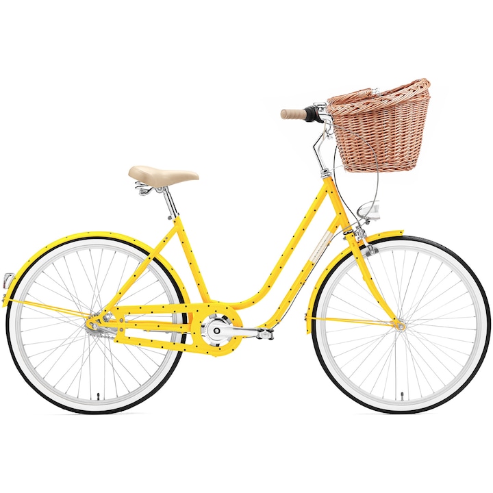 Reducere  RESIGILAT: Bicicleta Crème City Cycles Molly, Mango, M/L 52cm