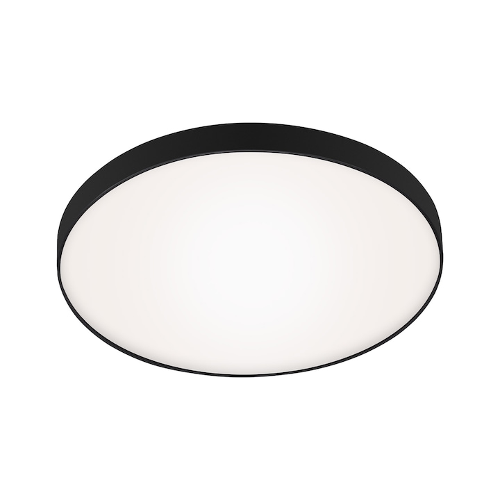 Reducere  RESIGILAT: Plafoniera LED Briloner Malbona, 13W, 1200 lumeni, lumina neutra (4000K), IP44, 28.5×6.5 cm, Alb/Negru