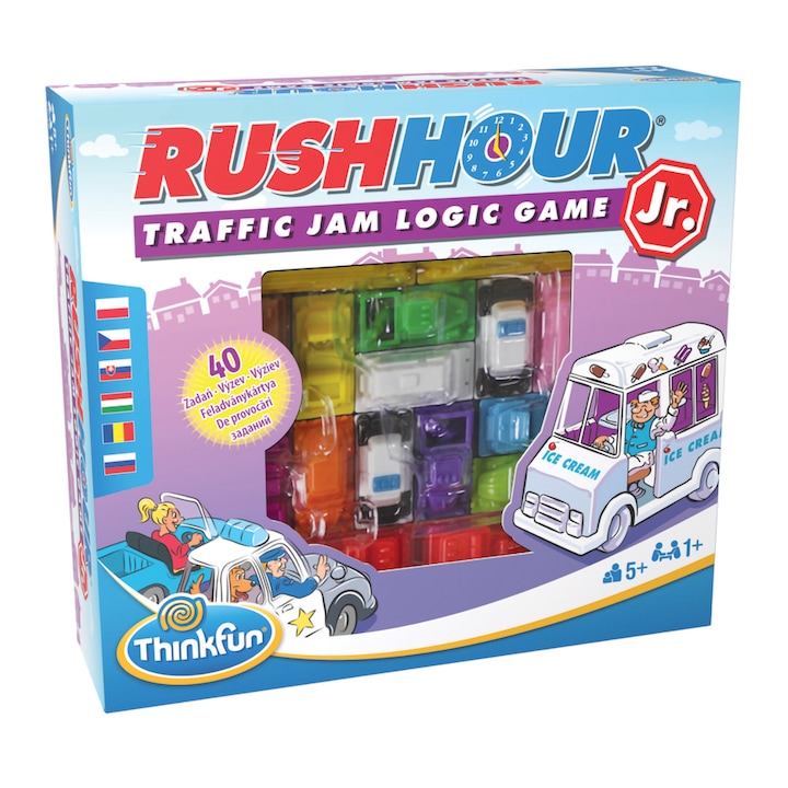 Reducere  RESIGILAT: Joc educativ Thinkfun – Rush Hour Junior