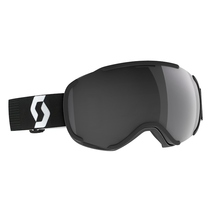 Reducere  RESIGILAT: Ochelari ski Scott Faze II, rama negru/alb + lentila AMP black chrome S3