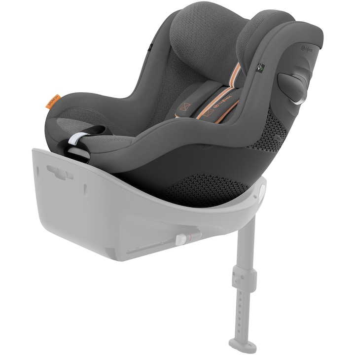 Reducere  RESIGILAT: Scaun auto pentru copii Cybex Gold Sirona G i-Size Plus Lava Grey, gri