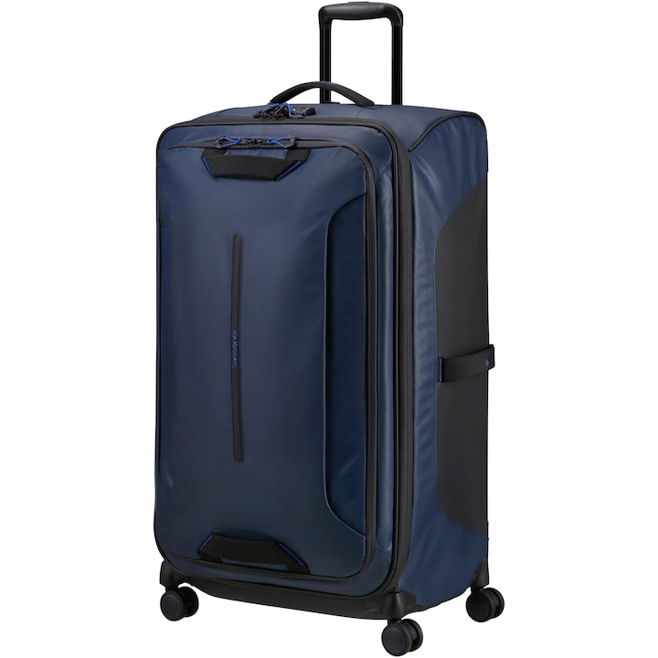 Reducere  RESIGILAT: Troler Samsonite Ecodiver Duffle Spinner, 79x49x32 cm, 117 litri, bleumarin