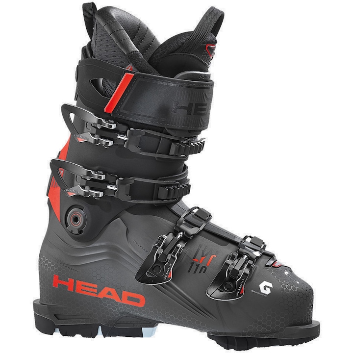 Reducere  RESIGILAT: Clapari ski Head NEXO LYT 110 GW, marime 43-mondo 27.5, negru-rosu