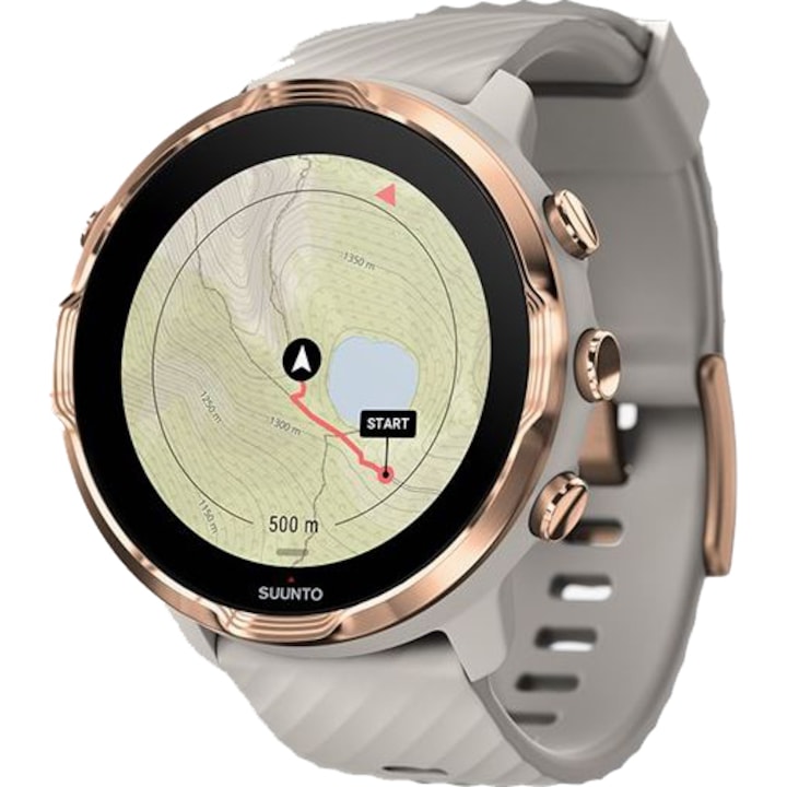 Reducere  RESIGILAT: Ceas sport Suunto 7 smart, Sandstone Rosegold