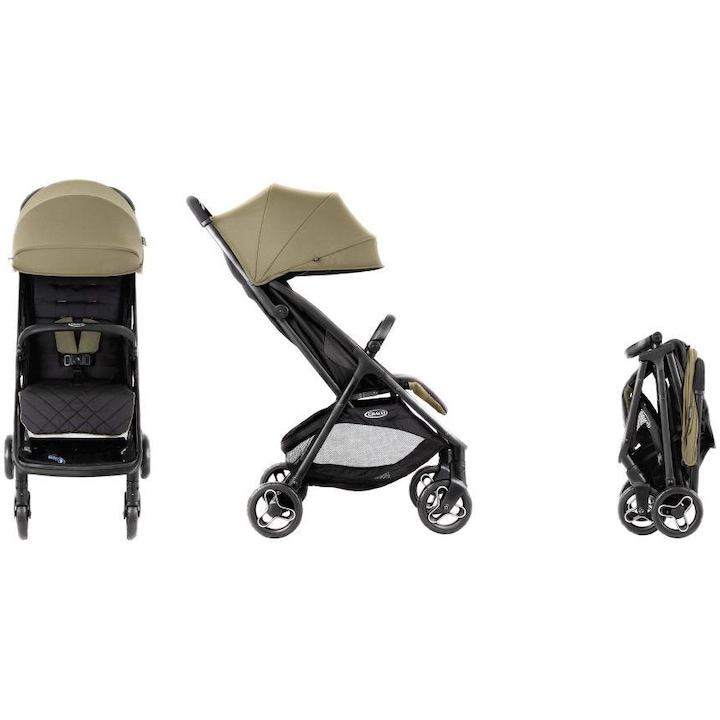 Reducere  RESIGILAT: Carucior sport, tip ultra compact, Graco Myavo Clover, 0-22 kg