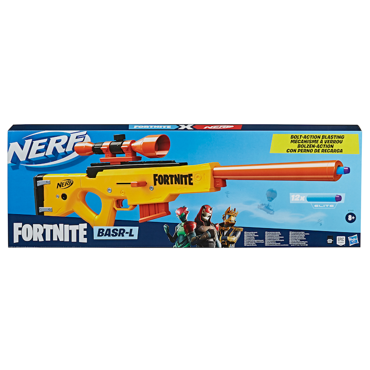 Reducere  RESIGILAT: Blaster Nerf Fortnite – BASR-L