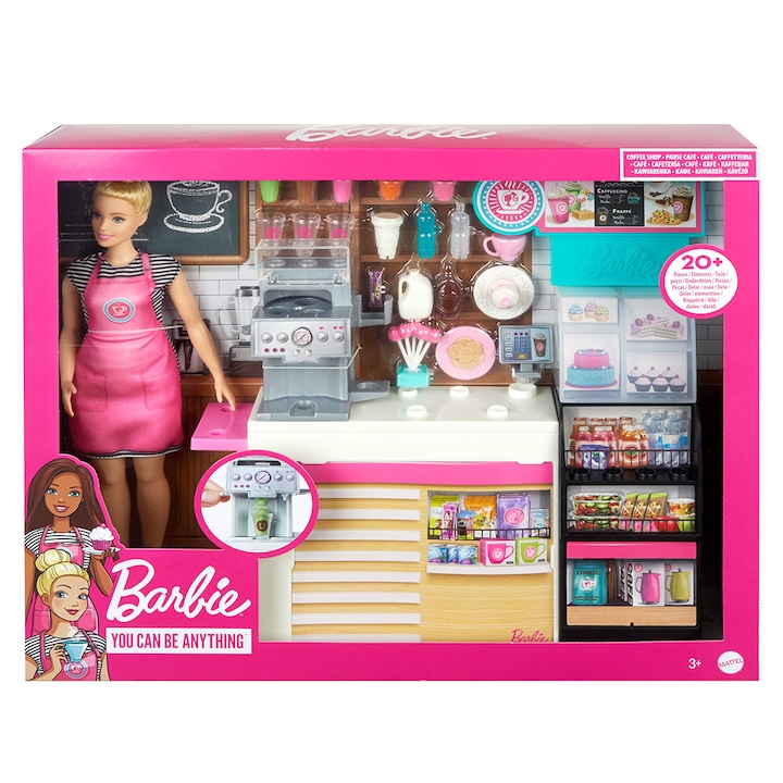 Reducere  RESIGILAT: Set de joaca Barbie – Cafeneaua