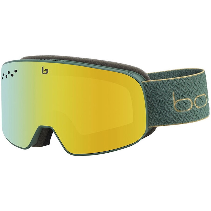 Reducere  RESIGILAT: Ochelari ski Bolle NEVADA SMALL, cat. 3, verde