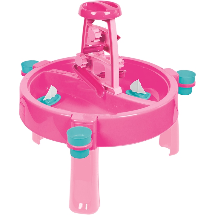 Reducere  RESIGILAT: Masuta de joaca Dolu 3 in 1 – Water & sand, roz