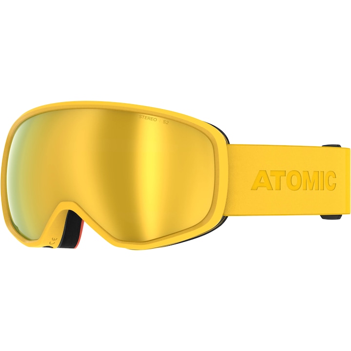 Reducere  RESIGILAT: Ochelari ski Atomic REVENT STEREO, unisex, galben