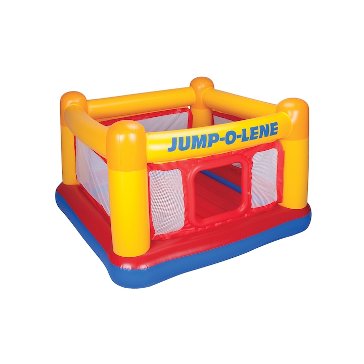 Reducere  RESIGILAT: Spatiu de joaca gonflabil Intex – Jump-o-Lene™, Playhouse, 174 x 174 x 112 cm