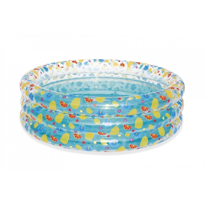 Reducere  RESIGILAT: Piscina gonflabila pentru copii Bestway, Tropical Play Pool, 170cm x H53cm