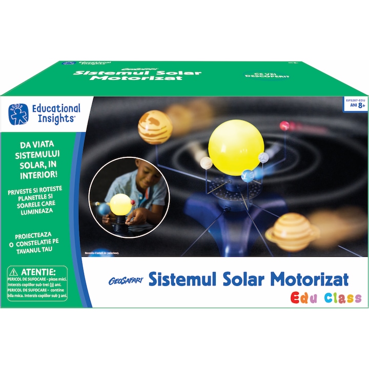 Reducere  RESIGILAT: Sistem solar motorizat in Limba Romana Educational Insights