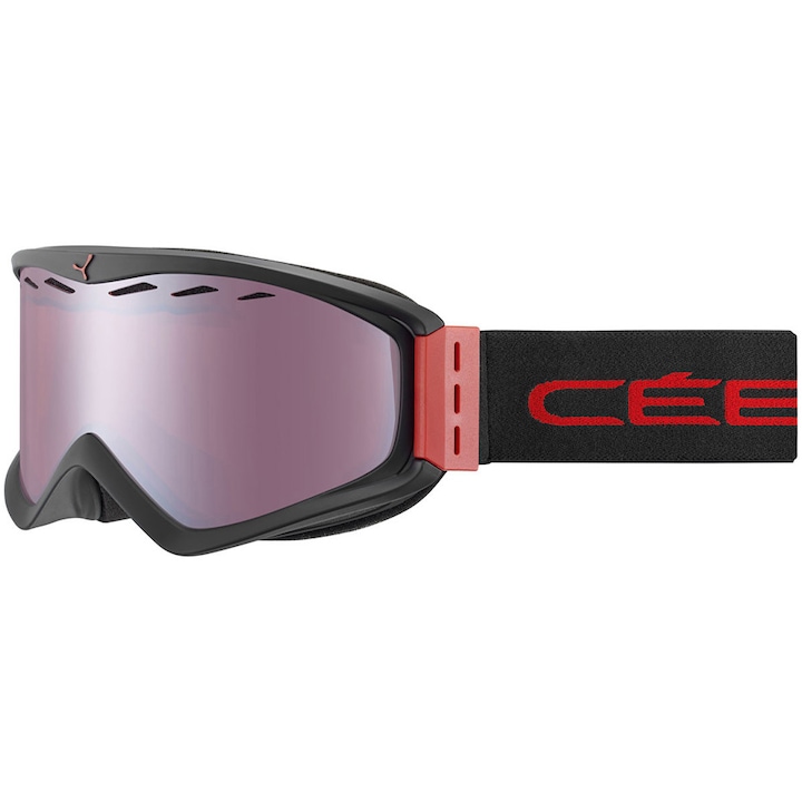 Reducere  RESIGILAT: Ochelari ski Cebe INFINITY OTG, cat.3, negru/rosu