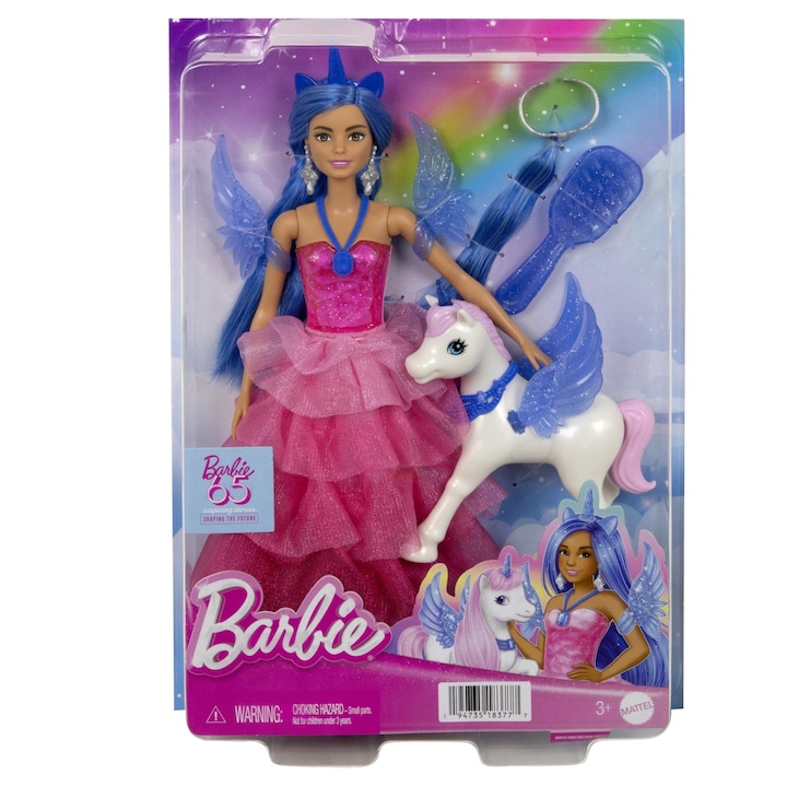 Reducere  RESIGILAT: Papusa Barbie Dreamtopia – Barbie cu unicorn