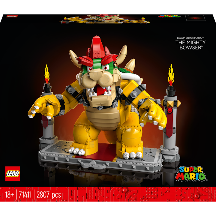 Reducere  RESIGILAT: LEGO® Super Mario™ – Bowser™ cel Maret 71411, 2807 piese