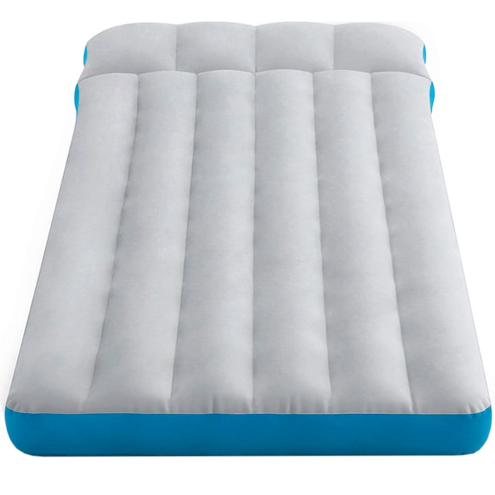 Reducere  RESIGILAT: Saltea gonflabila camping Intex, P 44 72cm x 1.89m x 20cm, Light Blue