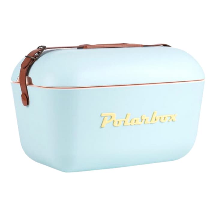 Reducere  RESIGILAT: Lada frigorifica pasiva Polarbox Style Classic, 20 litri, Sky Blue