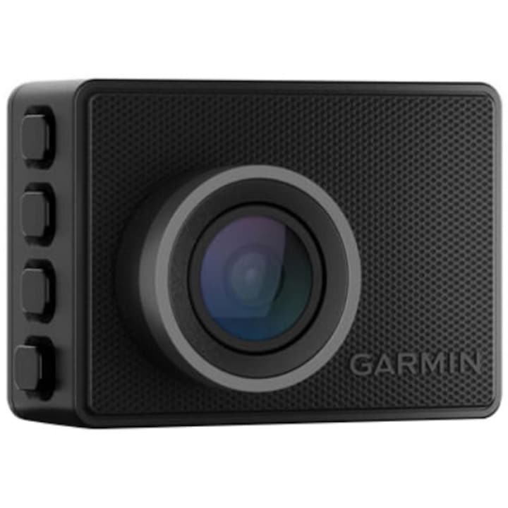 Reducere  RESIGILAT: Camera auto DVR Garmin Dash Cam 47 , ecran 2″,GPS,Go alert/red light and safety camera, 1080p,Unghi vizualizare 140 grade , Wi-Fi ,Control Vocal