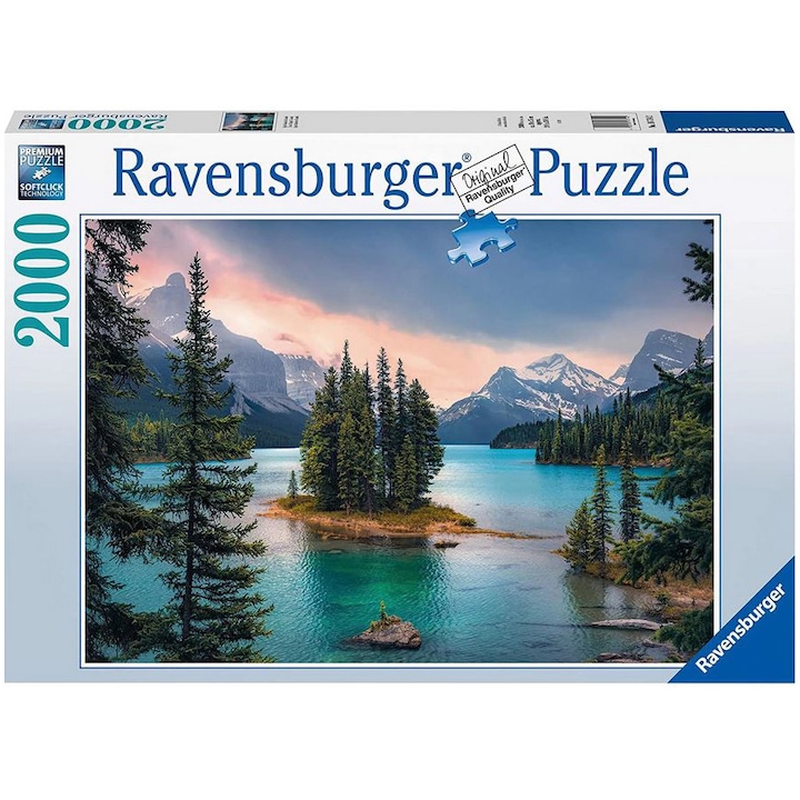 Reducere  RESIGILAT: Puzzle Ravensburger – Insula Spirit Canada, 2000 piese