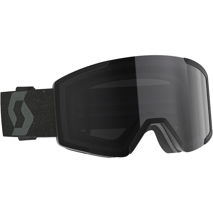 Reducere  RESIGILAT: Ochelari ski Scott Shield + extra lentila, negru