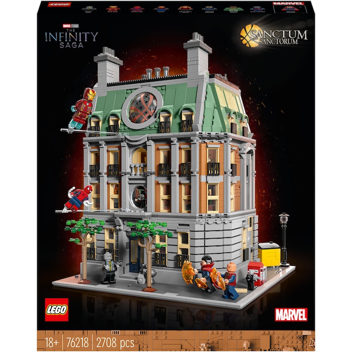 Reducere  RESIGILAT: LEGO® Marvel – Sanctum Sanctorum 76218, 2708 piese