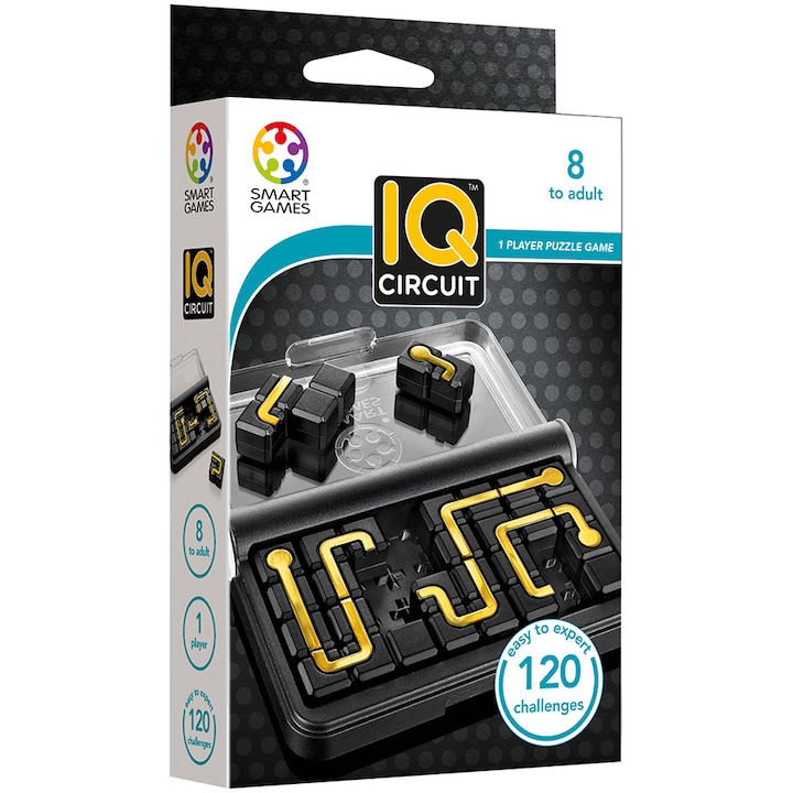 Reducere  RESIGILAT: Joc Smart Games – IQ Circuit, lb. romana