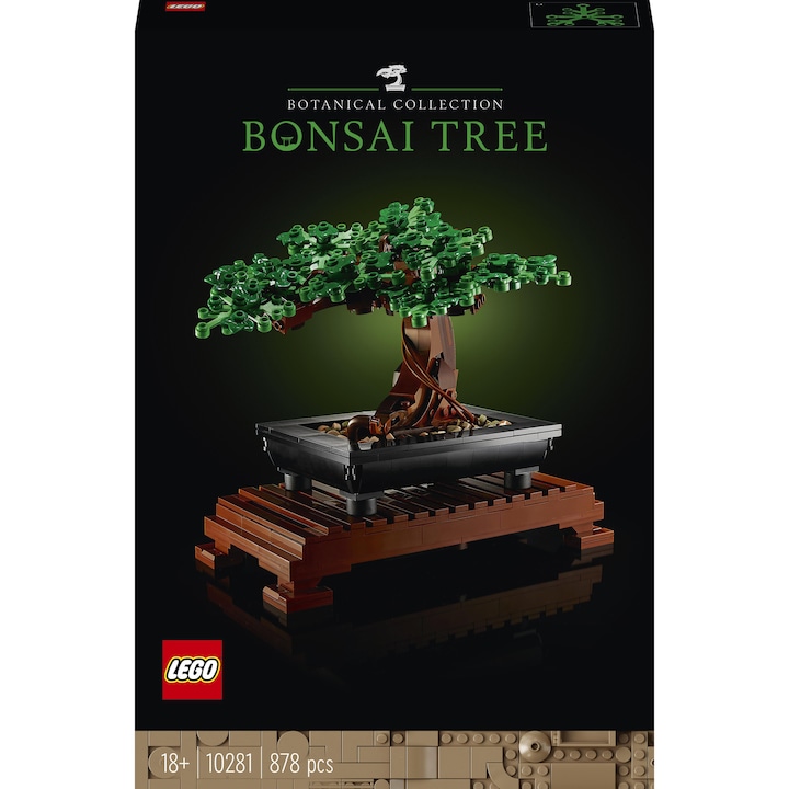 Reducere  RESIGILAT: LEGO® Icons Creator Expert – Copac bonsai 10281, 878 piese