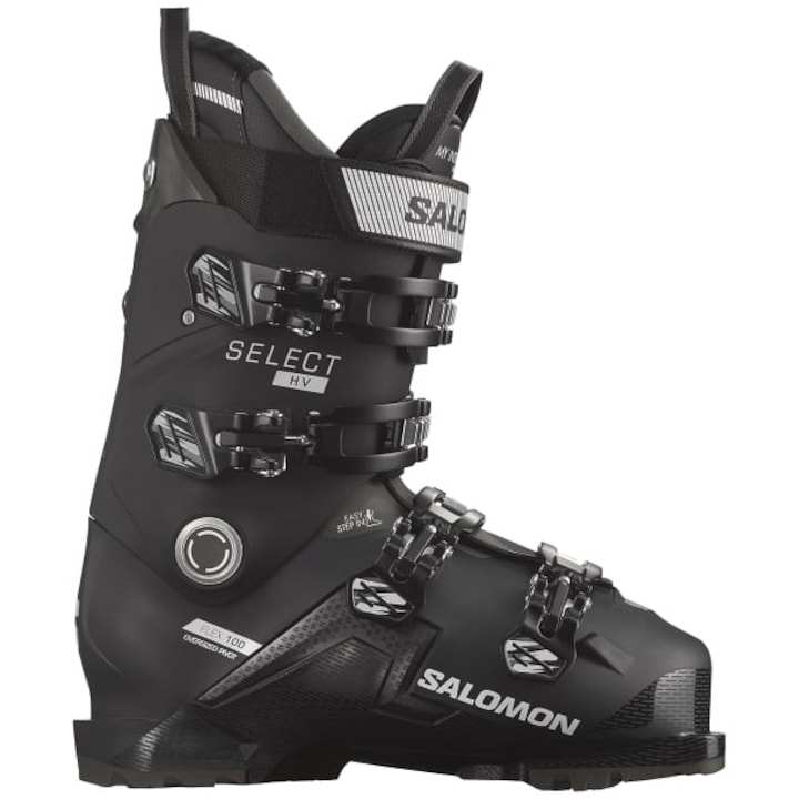 Reducere  RESIGILAT: Clapari ski Salomon Select HV 100 GW, marime 41/42- mondo 26/26.5, negru/gri