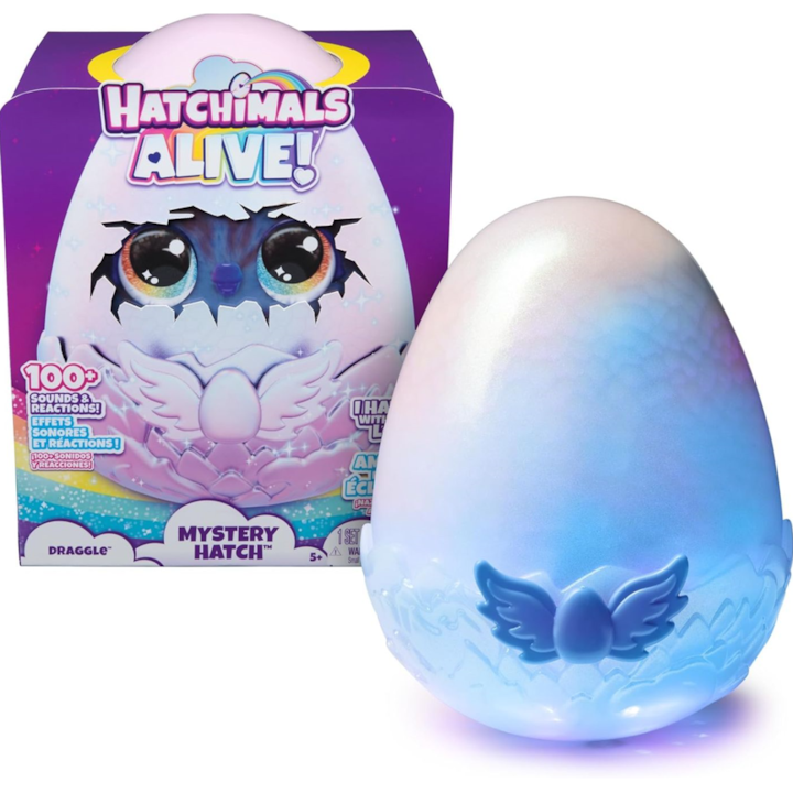 Reducere  RESIGILAT: Jucarie Hatchimals Alive – Mistery Hatch, Ou Draggle