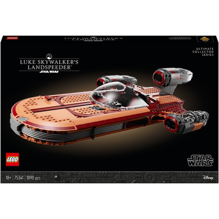 Reducere  RESIGILAT: LEGO® Star Wars™ – Landspeeder™ al lui Luke Skywalker 75341, 1890 piese