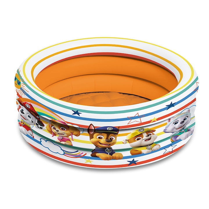 Reducere  RESIGILAT: Piscina gonflabila Mondo cu 3 inele – Paw Patrol, 60 cm